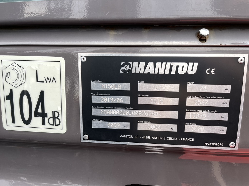 Chariot élévateur MANITOU MI50G   CE010 MANITOU MI50G