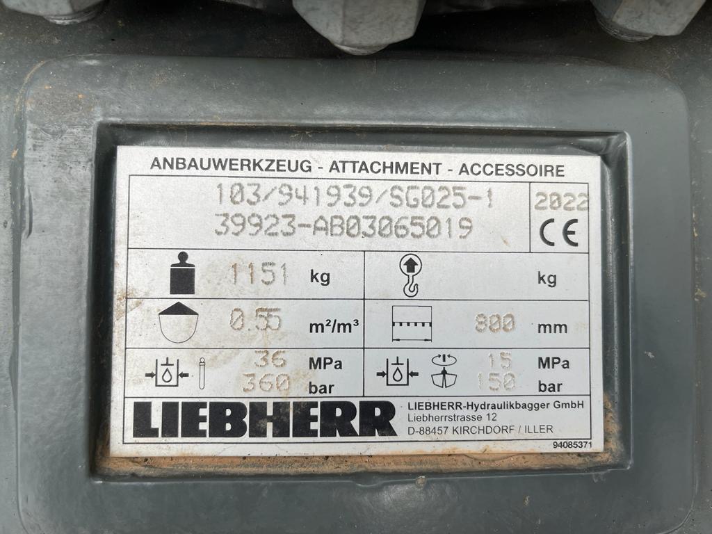 Pelle manutention LIEBHERR LH22M  PM071 LIEBHERR LH22M