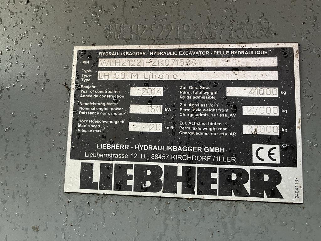 Pelle manutention bois LIEBHERR LH50M Timber  PM080 LIEBHERR LH50M Timber