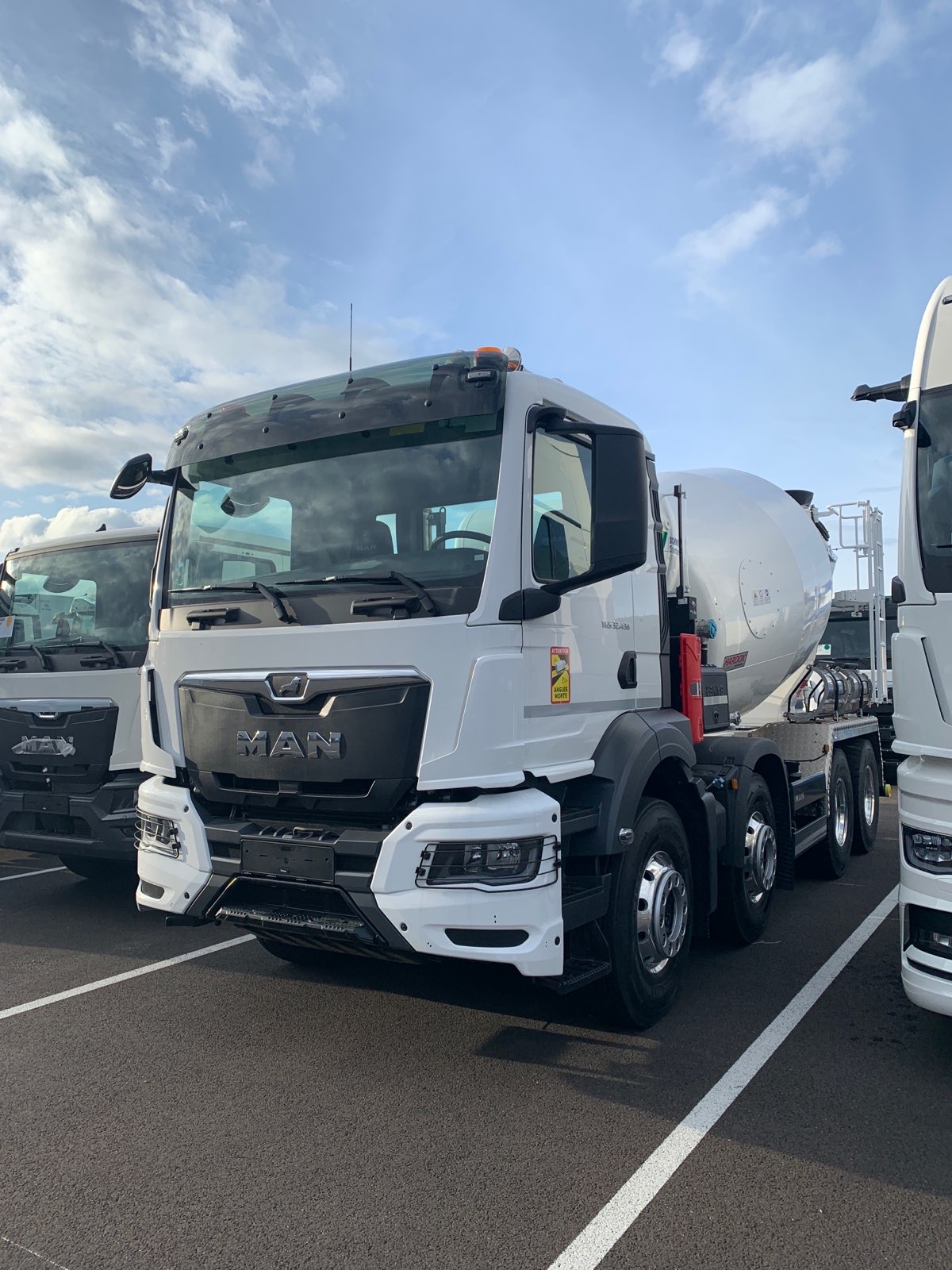 Porteur malaxeur MAN TGS 32 430 8×4 BBCH PMAL002
