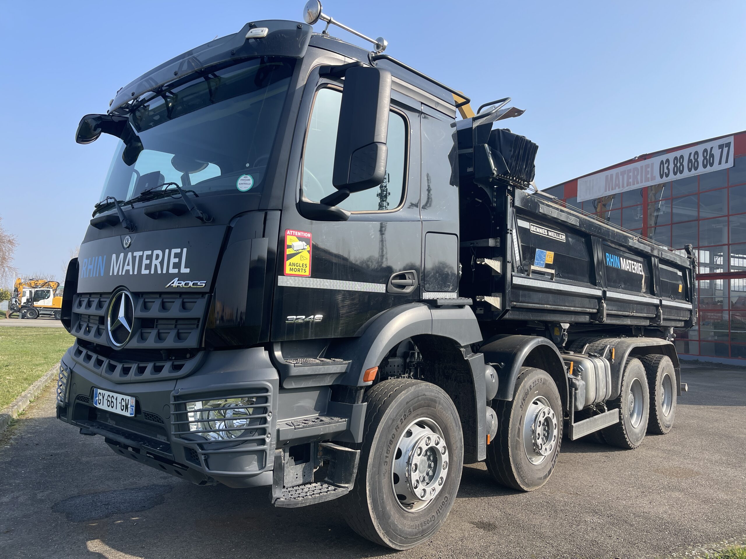 Porteur bibenne MERCEDES AROCS-5 3246KN PB011