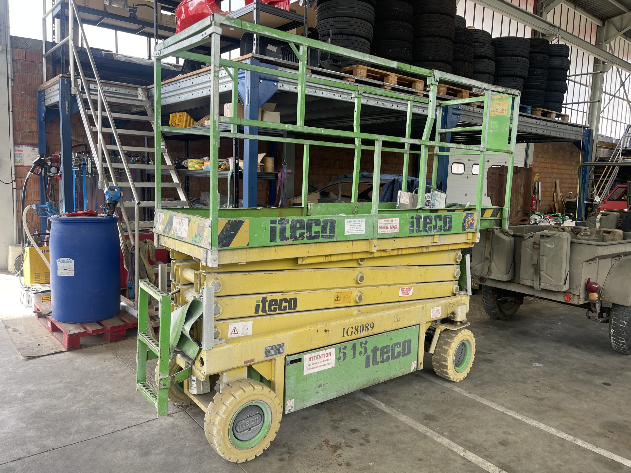 Nacelle ciseaux ITECO IG8089  NAC003